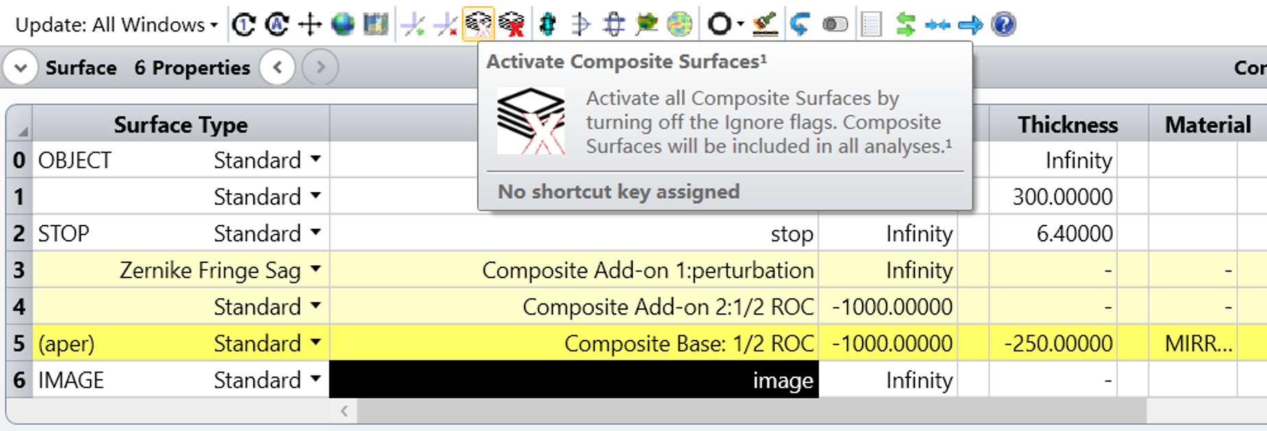 ZEMAX光学设计软件技术教程：OpticStudio 中的复合表面的图8