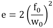 ellipticity parameter calculated