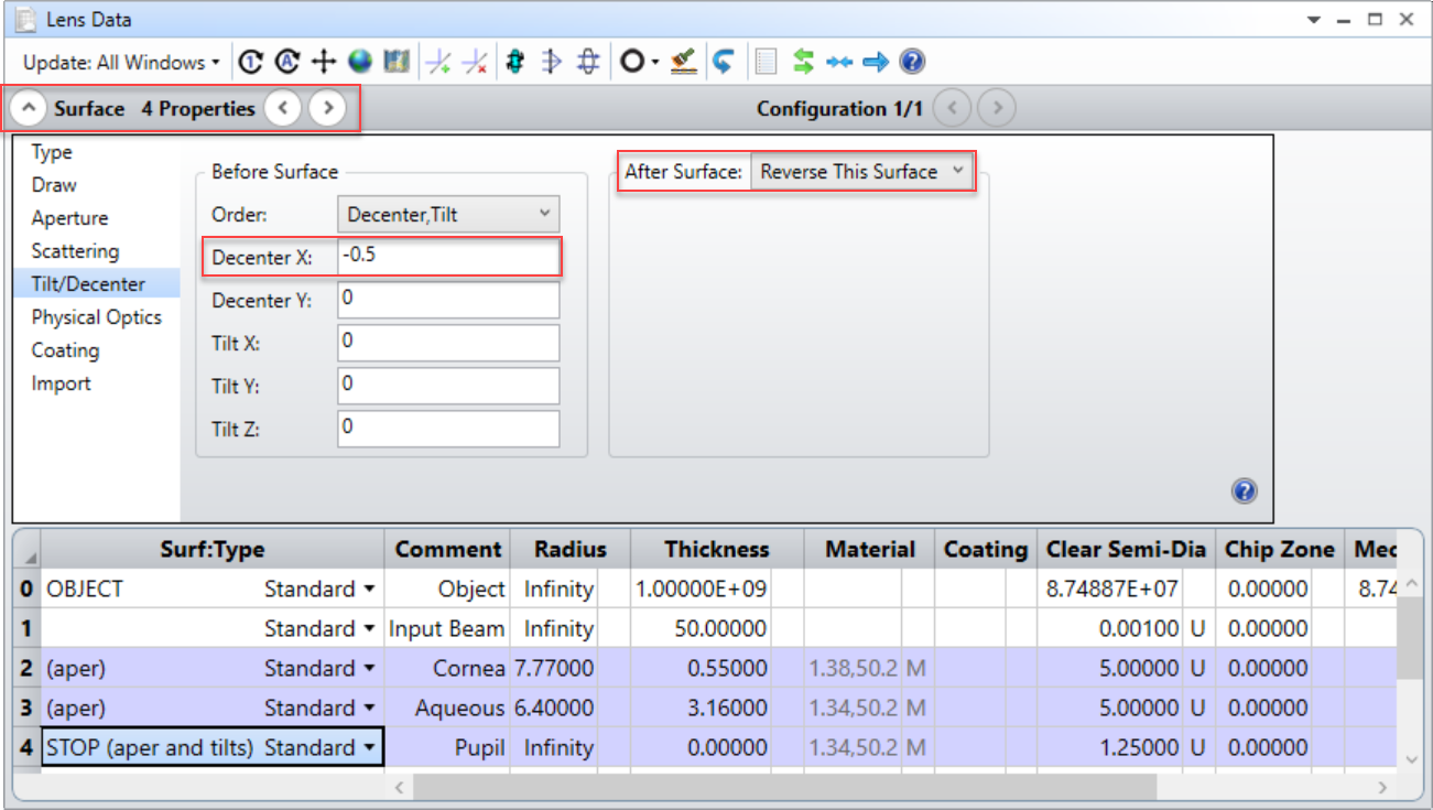 The tilt dec tab