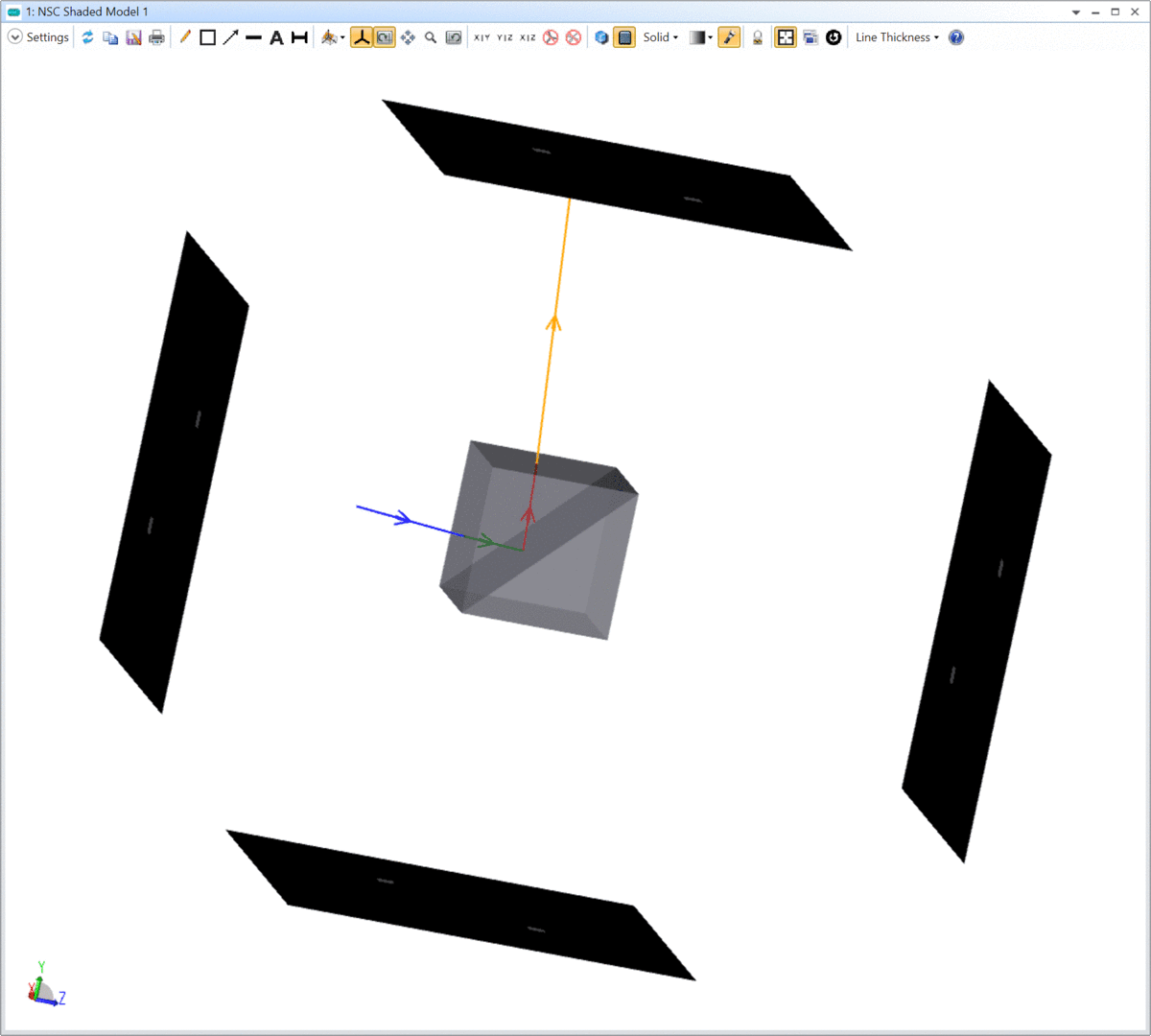 Simple Ray Splitting