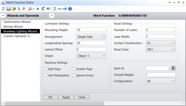 merit function editor