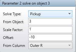 Parameter 2 solve on object 3