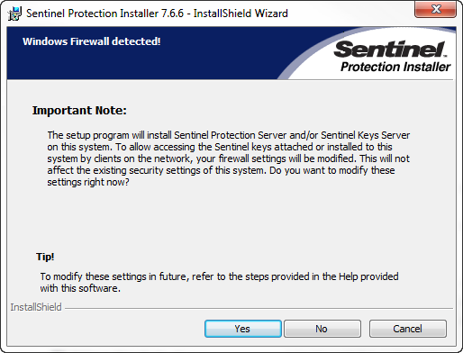 firewall detected