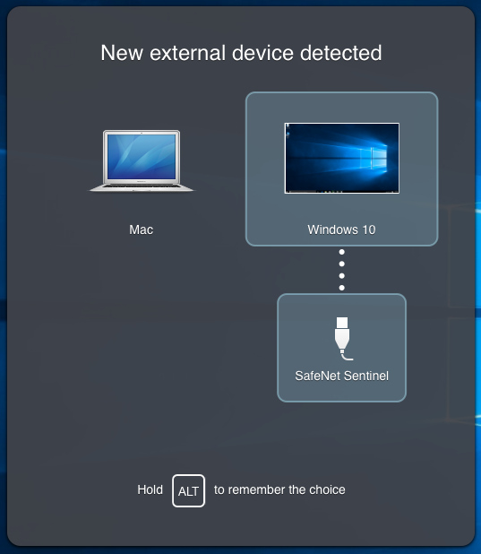 parallels for mac usb