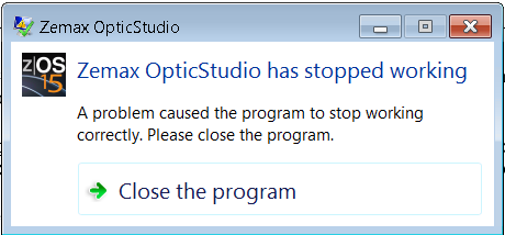 stopped working