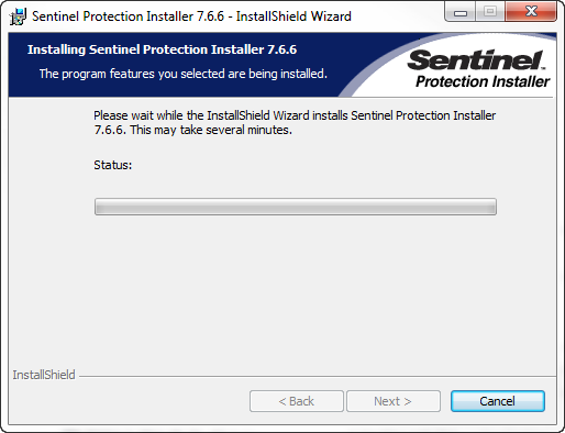 install shield wizard