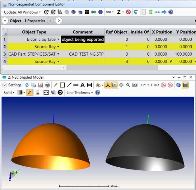 non-sequential component editor