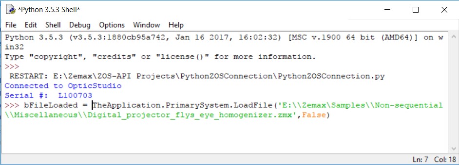 Python Shell