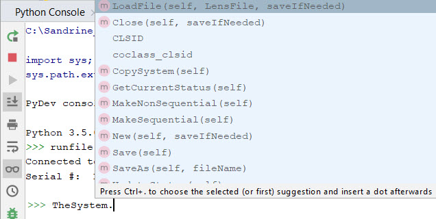 Intellisense
