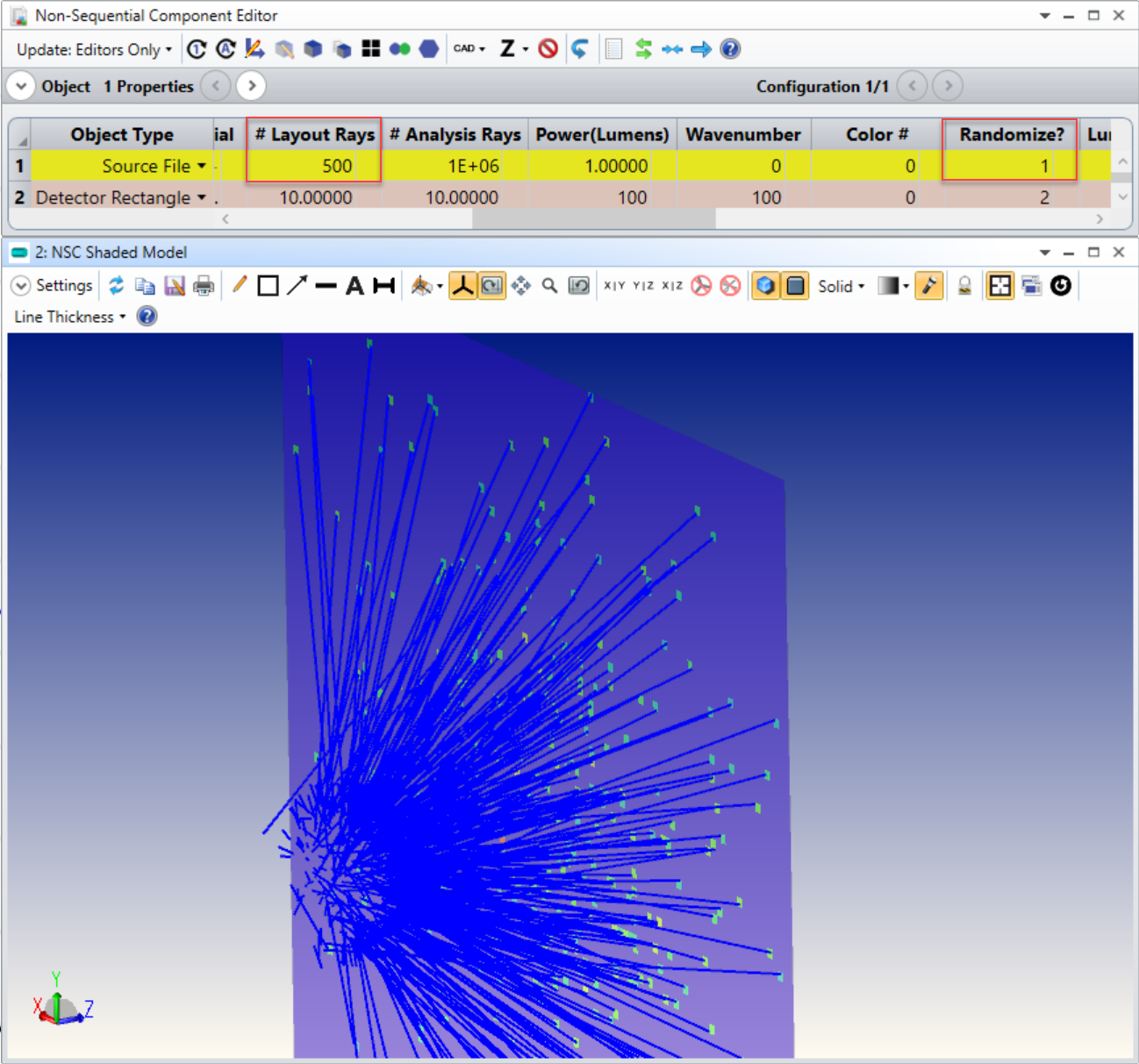 Non-Sequential Component Editor