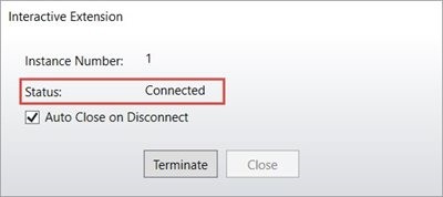 Status Connected
