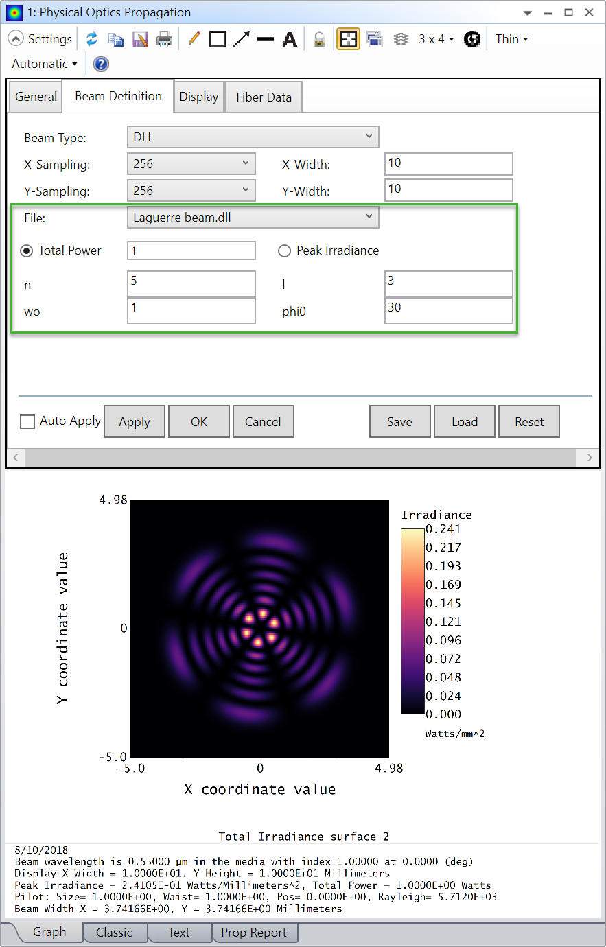 Physical Optics Propagation 3rd Image