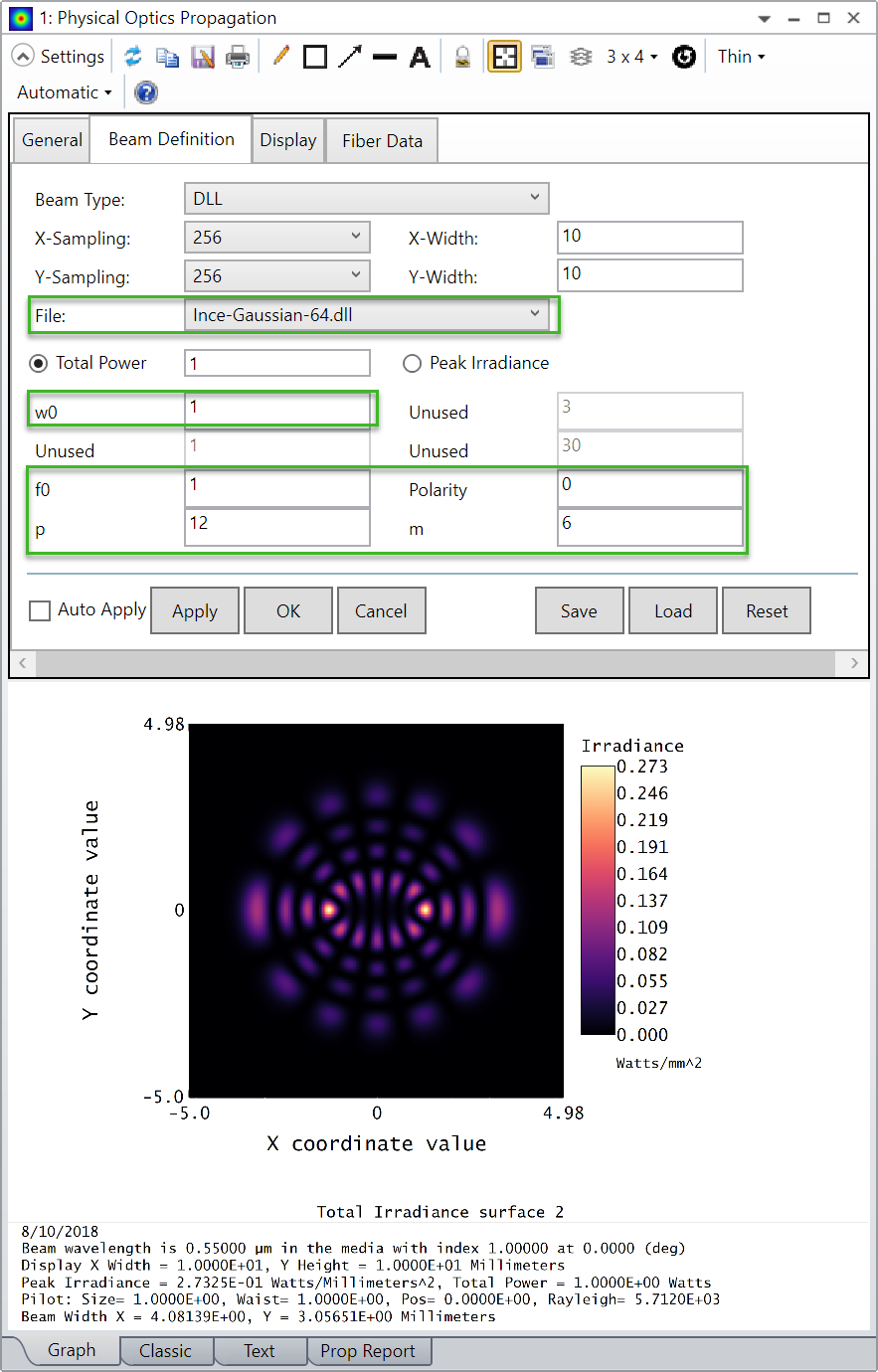 Physical Optics Propagation 4th picture
