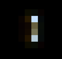 Pixelated Image Simulation due to detector physical properties