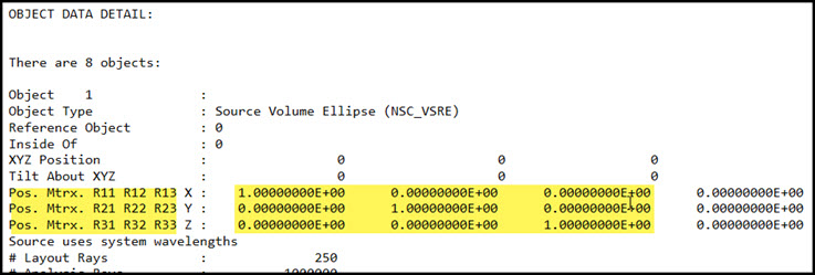 NSC - Rotation Matrix