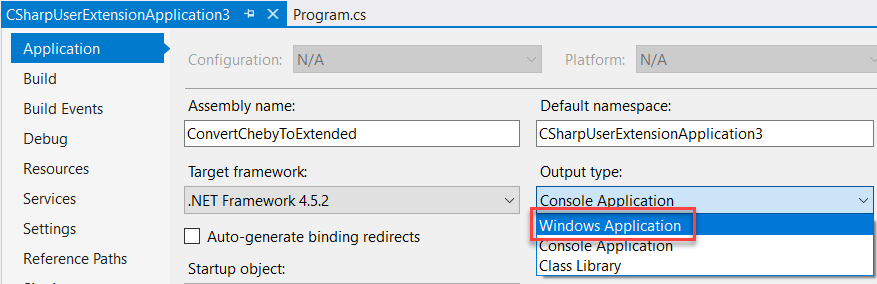 Windows Application