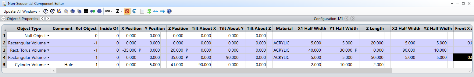 Cylinder Volume object