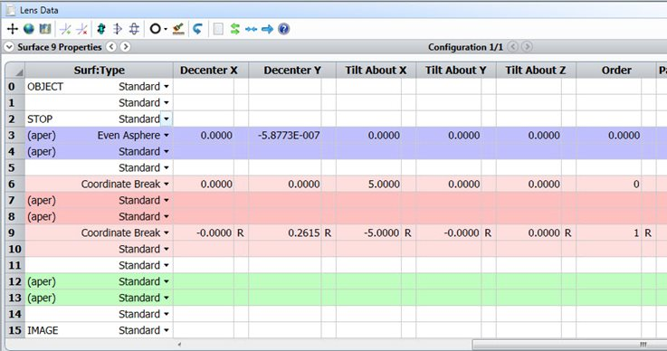 Coordinate Return Values auto calculated