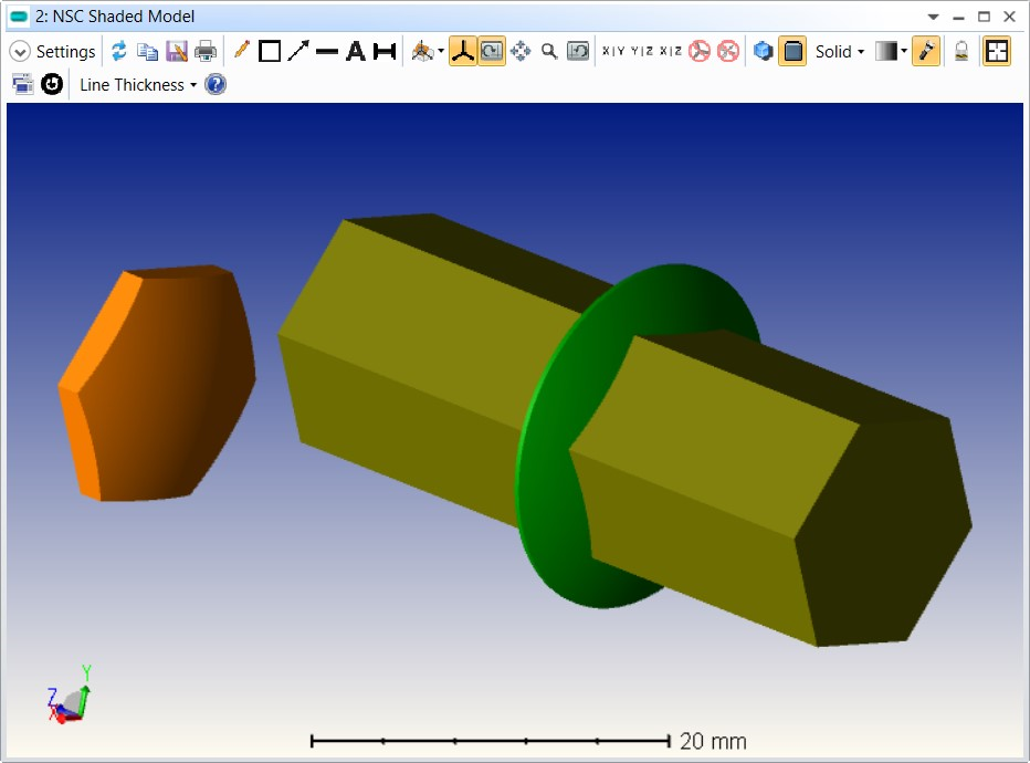 nsc shaded model
