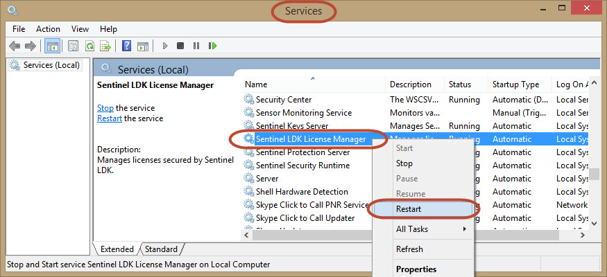 Restarting Server