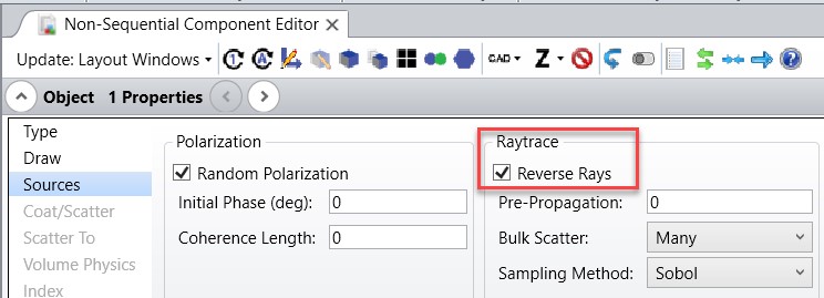 Reverse Rays