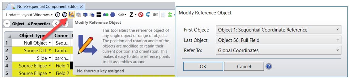 Modify Reference Object
