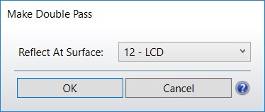 Make Double Pass Window